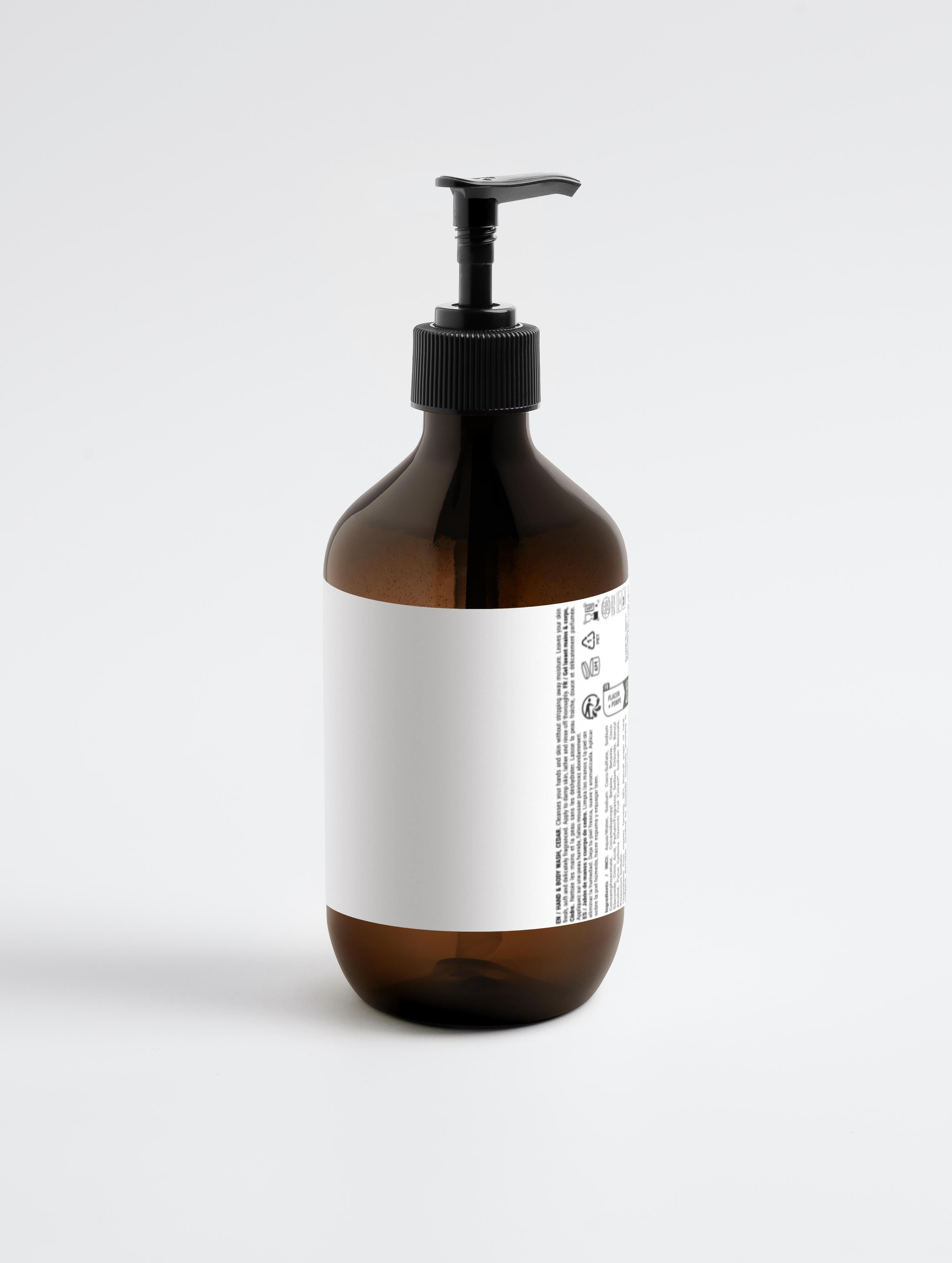 Peppermint & Dark Cedar Body Wash